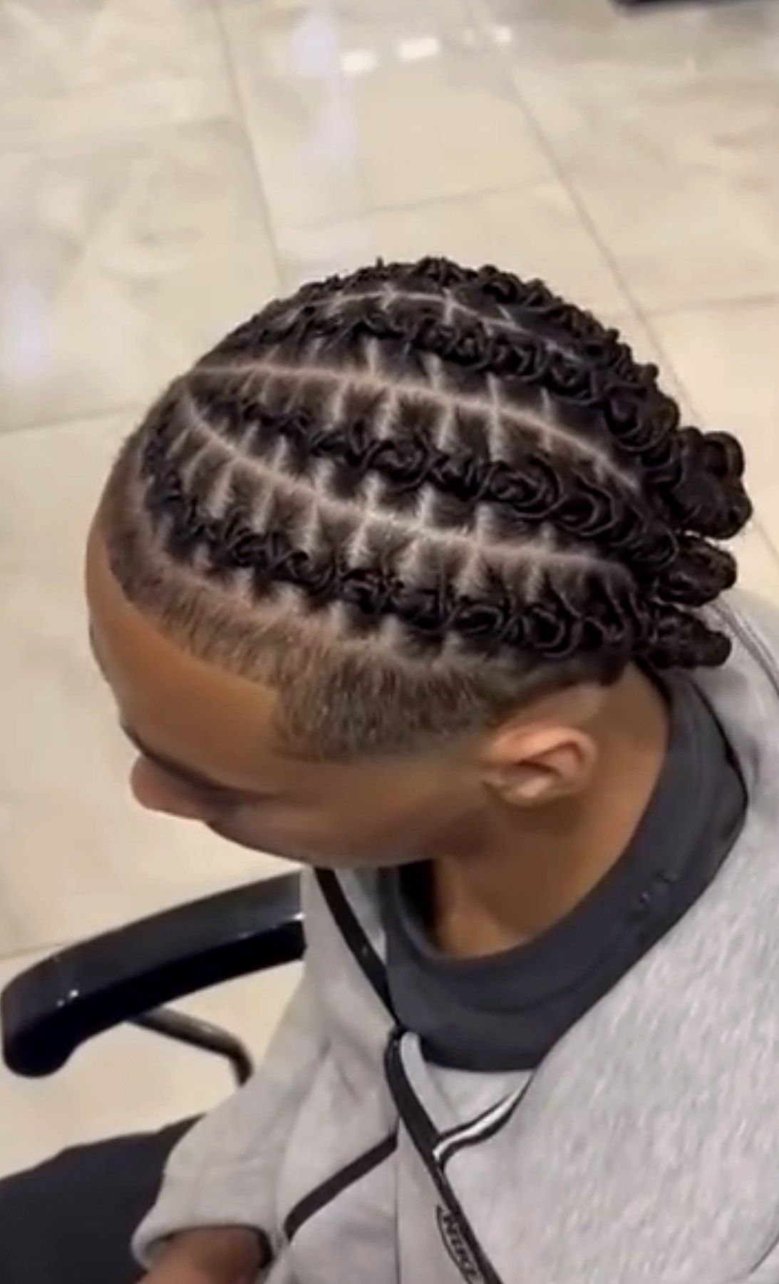Twists à motif réalisées chez FF Beauty