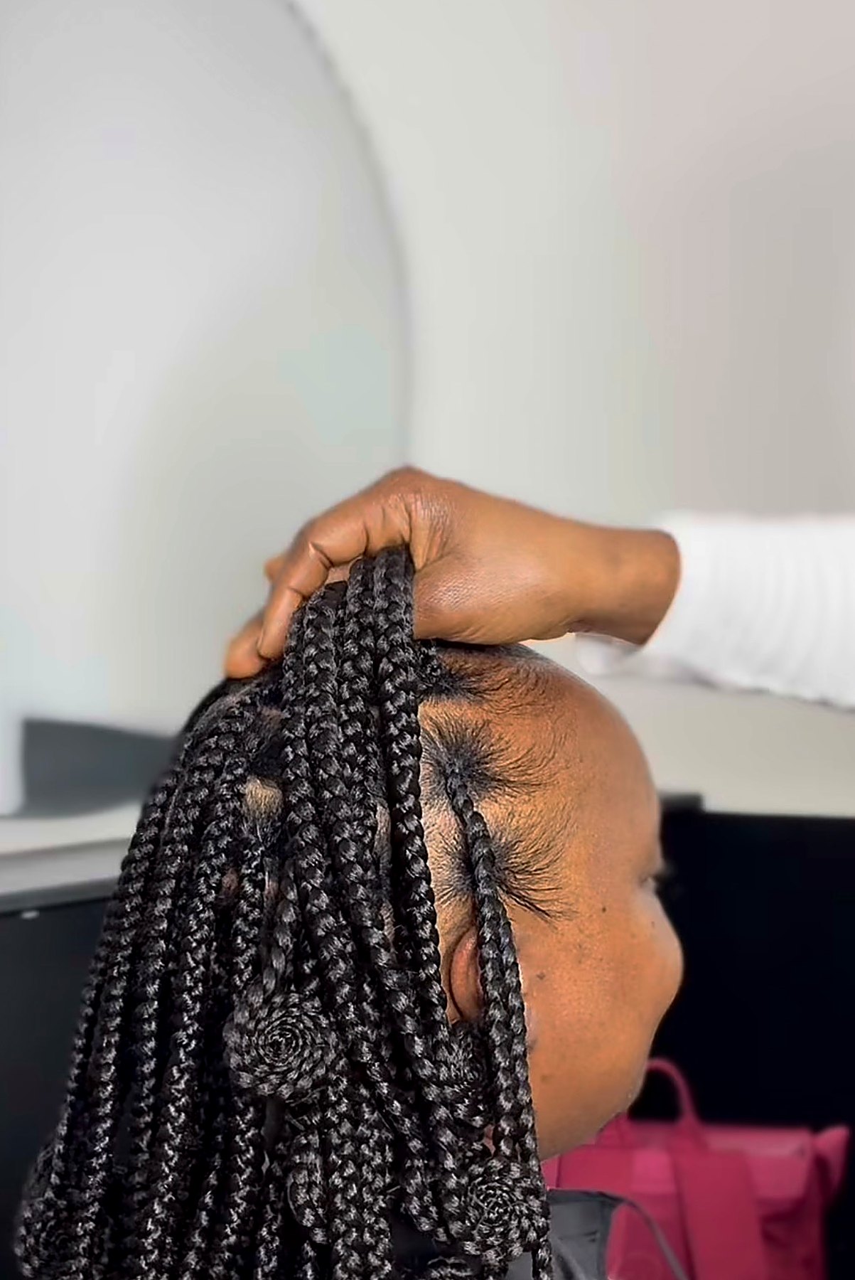 Bob braids réalisées chez FF Beauty